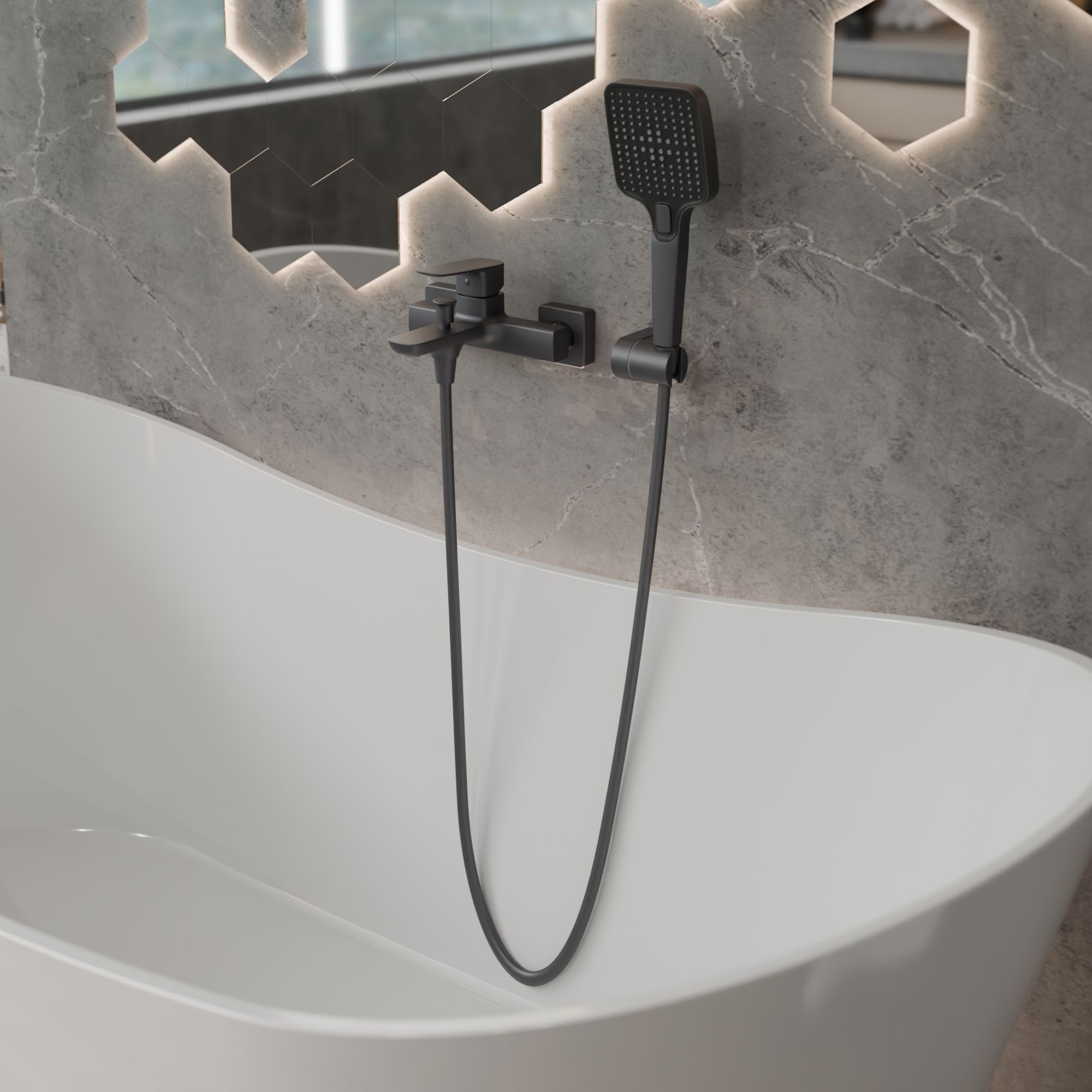 Bateria QANIX - Gun metal